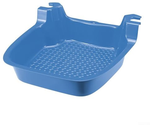 Le bain de pieds monté sur échelle de piscine assure un rinçage sûr avant d'entrer dans la piscine