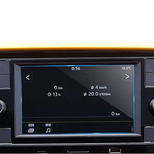 Auto Folie Zubehör Kompatibel Mit Skoda Für Rapid Für Swing 3 2018 6,5 Zoll Center Control Displayschutzfolie Auto-Innenraum-Armaturenbrett-Schutzfolie
