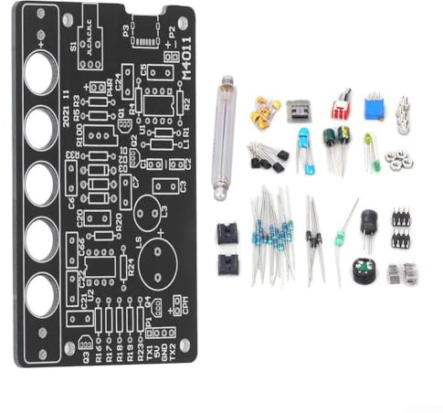 Kit fai da te smontato per contatore Geiger per il rilevamento delle radiazioni nucleari supporta vari per tubi Geiger e design di protezione completa