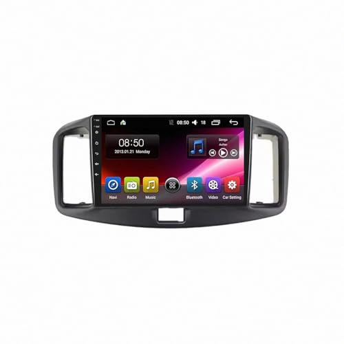 Auto Doppel Din Auto-Navigation für Daihastu Mira 2013-2017 GPS Navigation, Bluetooth, Freisprecheinrichtung, Aux-Eingang, Lenkradsteuerung, Equalizer, Mirror, 8 Kern 8G+256G
