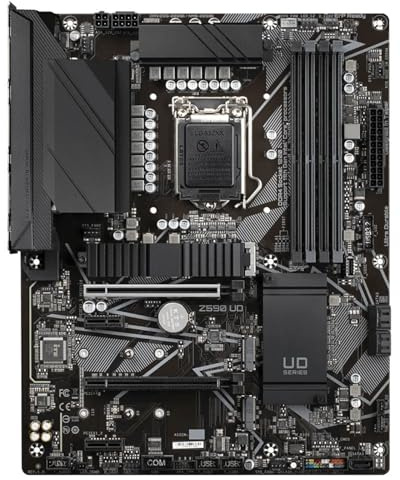 scheda madre Fit For GIGABYTE Z590 UD LGA1200 ATX M.2 PCIe 4.0