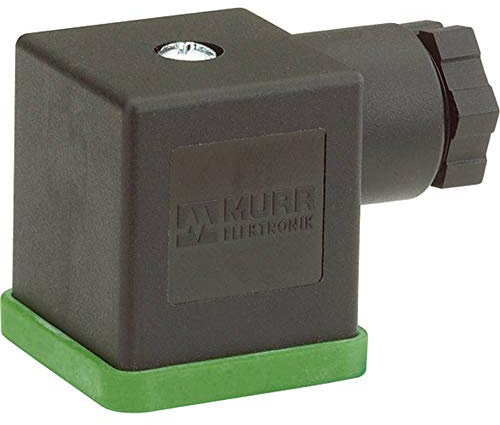 MURR ELEKTRONIK SVS Eco 7000-29245-0000000 3-Pole IP65 Metal Solenoid Valve Schwarz