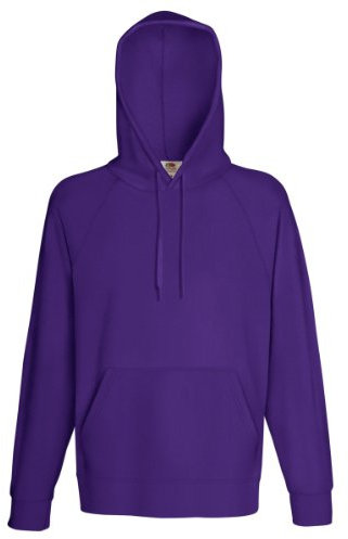 Fruit of the Loom, Felpa da uomo, Viola (Violett 2654), M