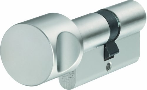 ABUS 54442 Nickel Pearl Thumbturn Cylinder Lock