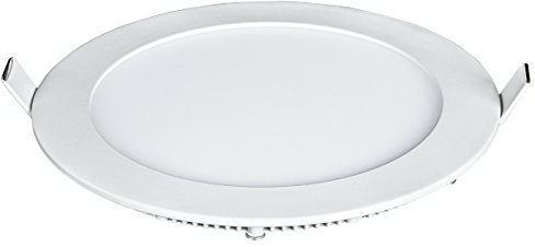 McShine LED-Panel LP-1217RW | 12W, 1224 lm, Ø170mm | warmweiß 3000K | flach, rund | Aluminiumgehäuse | für Innenräume