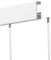 SOFT-RAIL® 5 St. Perlonseile 1,50 m, mit Tellergleiter, Ø 2,0 mm, für Galerieschienen