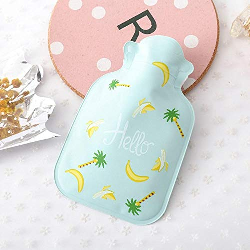 Bouteille d 'eau chaude, injection d ' eau, sac à main chaud, mini anti-déflagrant, ventre chaud, baby lady - Double épaississement - banane