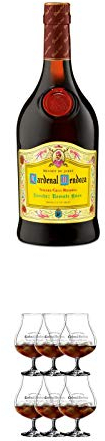 Cardenal Mendoza spanischer Brandy 0,7 Liter + Cardenal Mendoza 6 Gläser Stück