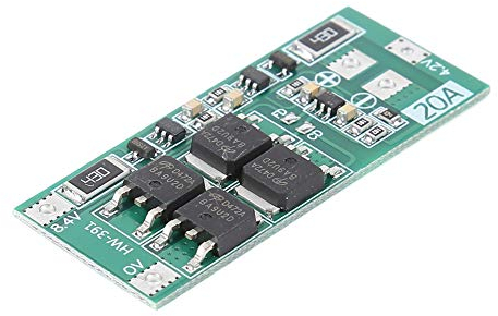 2S 20A BMS 7.4V 8.4V 18650 Batterieschutz Board Zellen Modul (Balance Version)