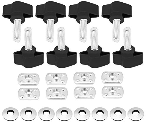 8Pcs Universal Hard Top Befestigungselemente Rändelschrauben Muttern Schrauben Kit Passend für YJ TJ JK 1995 1996 1997 1998 1999 2000 2001 2002 2003 2004 2005 2006 2007