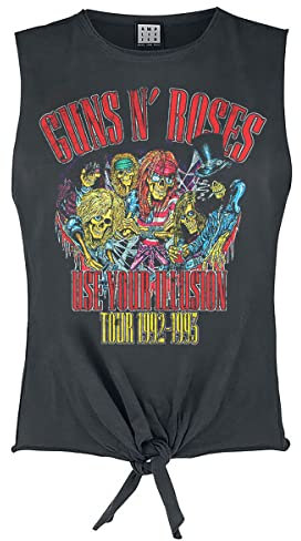 Amplified Guns N Roses Use your Illusion 93-94 Sleeveless Women's T-Shirt (XL)