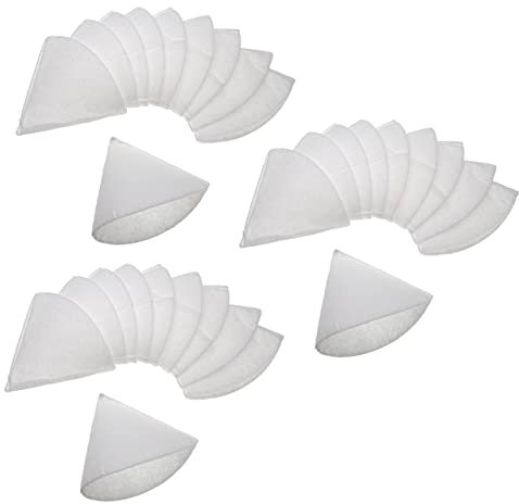 vhbw 30x filtro a cono per impianto di ventilazione ad es. compatibile con Helios, Maico, Pluggit, Zehnder - Filtro di scarico G4, DN 125, bianco