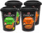 OYAKATA Gemischt 4er Pack Instant Nudeln Wok Style Japanischer Art Schnelle Zubereitung Ramen #1