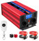 ETREPOW 5000w Spannungswandler 24v 230v Reine Sinus Wechselrichter mit 2 EU-Steckdosen und USB, kabellose Fernbedienung, LCD Bildschirm -Spitzenleistung 8000w Kfz Konverter …