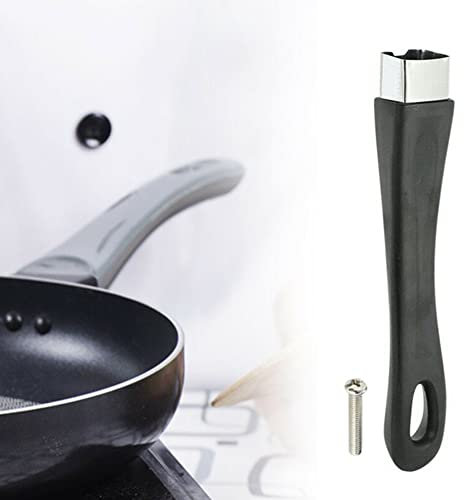 SPORTARC 5pcs Pot Handle Scald-Proof Long Handle Grip Replacement with Screw for Kitchen Saucepan Pan