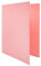 Raylu Paper® - Raccoglitore 4 anelli a D da 25 mm, raccoglitore A4 con anelli per riporre documenti, formato A4 33,5 cm di altezza x 26 cm di larghezza e dorso di 4 cm di spessore (rosa pastello)