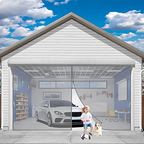 Magnetic Shower Door Seals for Glass Screens, 115 x 215 cm for Anti Mosquito or Anti Pest Magnetic Soft Door, Easy to Install Without Drilling(Grey)