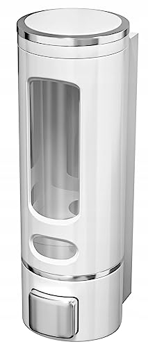 Granitan Wandseifenspender 500ml, hochwertiger Seifen- und Desinfektionsmittel-Spender, eleganter, Wandspender für Hotel, Büro, Haushalt, Seifenspender zur Wandmontage