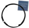 FANCIBAND Bracciale Portafortuna Filo Rosso del Destino, Braccialetto in Corda Intrecciata Fatto a Mano con Perline d'argento 925, Bracciale Amicizia Regolabile, Regalo per la Famiglia-Nero