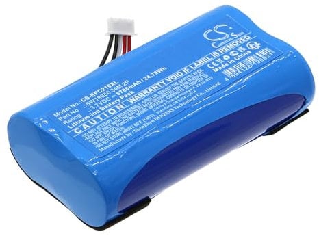 TECHTEK Battery 6700mAh compatible with [Eufy] 2C Pro indoor Camera, 2C Security Camera, Wireless Door 2K Wireless Door Security C210 SoloCam, SoloCam E40, TB210, Video Doorbell 2k replaces 34M 2P