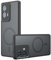 BEEJTUNY Custodia per Motorola Edge 50 Fusion Magnete, Cover Magnetica Collegabile al Supporto per Auto e Ricarica Wireless, Custodia Bumper Opaca.