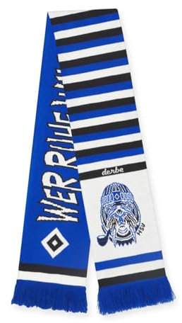 derbe x HSV Walross Fanschal HSV Fanartikel OneSize | Hamburg | Fußball | Official | Fan | Schal