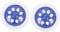 NIYANGLE 5sets Wheelbarrow Wheel for Trailer Caster Wheel Wheels Pushchair Gate Wheel Trolleys Wagon Wheel Shopping Trolley Luggage Wheel Replacement Wheelie Bin Casters Rubber + Foam 2pcs*5