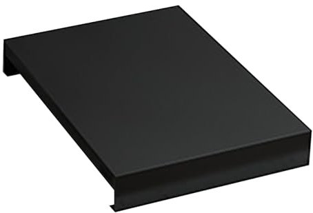 yuwqqoajv Copri fornello a in Acciaio per Inox – Cooking Experience Copri Piano Cottura a per cucine a a 4 fuochi Copertura Superiore per fornello in Metallo, 35x40x7