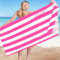 GBKDQQ Strandtuch Groß 200x80cm, Strandhandtuch XXL Schnelltrocknend Strandlaken groß Strandtücher Microfaser Strandtuch Tragbares fur Damen Herren Kinder
