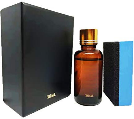 Flüssiges Glas 9H Nano hydrophobe Keramikbeschichtung Autopolitur Anti-Scratch (Schwarz)