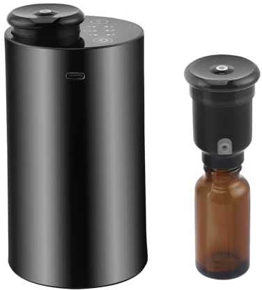 Wasserloser Diffusor, ätherisches Öl für Zuhause, Auto, USB-wiederaufladbar, ätherisches Öl, Duft-Luftmaschine, Tragbarer Mini Aromatherapie elektrischer Diffusor, 1/2/3/kontinuierlicher Modus