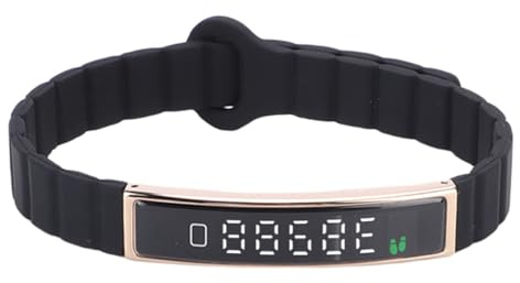 VBESTLIFE Smart Armband Fitness Tracker mit Fernaufnahme, BT 5.3, Wether Proof, Activity Tracker für Android OS X, Gesundheits Armband mit Sport (Gold)