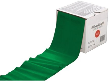 Thera-Band Therapieband, Rolle 45m, Heavy, grün, Therapiebänder und Igelbälle