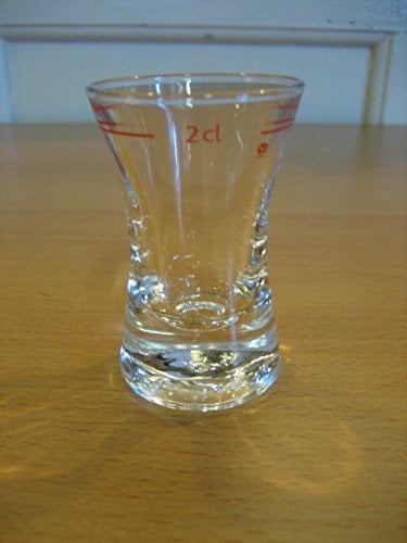 Ruhr Kristall Wachtmeister von Schott Zwiesel Eichstrich 2cl Schnapsglas