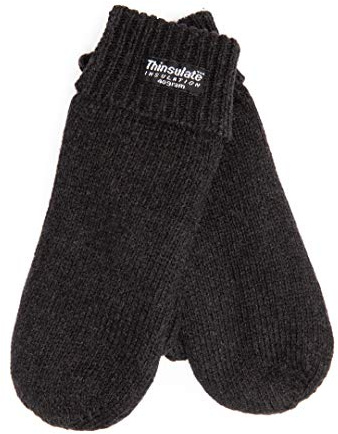 EEM Kinder Winterhandschuhe Fäustling in drei Größen, 100% weiche Baumwolle, Thinsulate Thermofutter