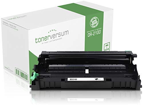 Tonerversum Trommel kompatibel zu Brother DR-2100 Bildeinheit für DCP-7030 MFC-7320 HL-2140 HL-2150 HL-2170 Laserdrucker DR2100
