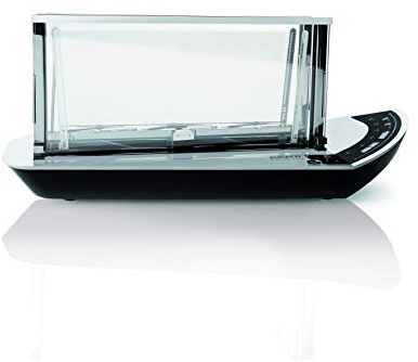 BUGATTI, NOUN, Sistema di Cottura Smart a Raggi Infrarossi, Temperatura regolabile da 50° a 300°, Pannello controllo Touch Display, 2400 W