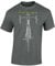 (A) Fahrrad T-Shirt Herren : I am The Engine - Rennrad Zubehör (Zink XXL)