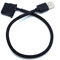 2 Pack USB to 4-Pin Molex Fan Power Cable, 5V USB Port to 12V Molex Computer PC Fan Adaptor Connector Cable Cord Wire