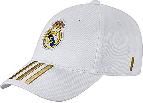 adidas REAL C40 CAP Hat, white/dark football gold, One Size