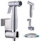 Rociador de bidé de mano – Kit de pulverizador de níquel cepillado de acero inoxidable – con manguera de 59 pulgadas y soporte (3 unidades)