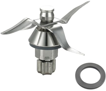 Coltello mixer con 4 lame per robot da cucina Vorwerk Thermomix TM31 TM 31 con guarnizione ad ultrasuoni in acciaio inox Bimby accessori/ricambi