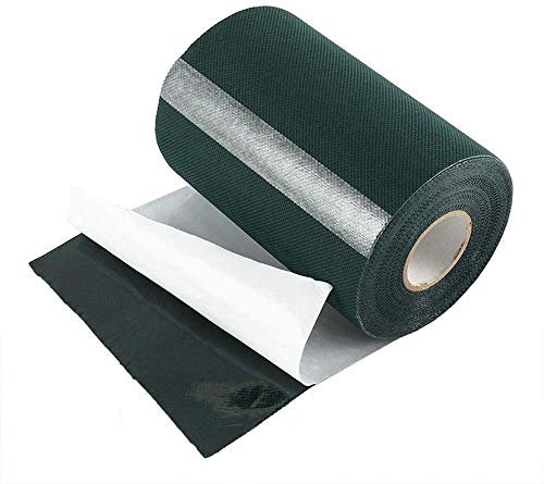 10Mx15CM Ruban Adhésif pour Gazon Artificiel Bande Artificielle de Couture d'herbe Tissu Rejoignant Autocollant de Jardin Vert Ruban de Jointoiement Tapis de Pelouse
