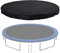 Ledph Housse Protection Trampoline, BâChe Trampoline 183 244 305 366 396 427 488 cm Bache Protection Trampoline PE Housse Pluie Imperméable Protection, Protection Contre La Pluie,8FT (244 cm)