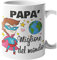 Colorfamily tazza mug Papà sei la migliore del mondo idea regalo per il Papà