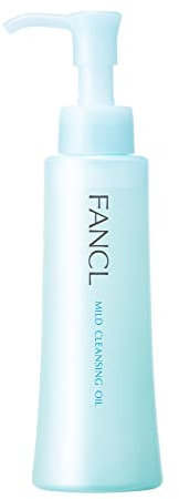 FANCL Mildes Reinigungsöl, japanisches Gesichtsreinigungsöl, Make-up-Entferner, 100% ohne Konservierungsstoffe, saubere Hautpflege für empfindliche Haut [US-Paket]