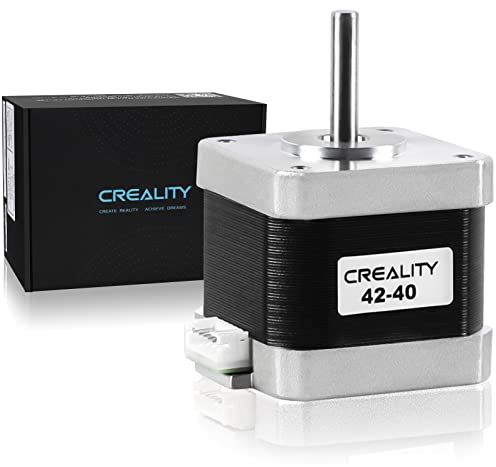 Creality Schrittmotor, Offiziell 42-40 Schrittmotor, 3D Drucker Schrittmotor 2 Phase 1A 1,8 Grad 0,4 N.M, Original Schrittmotor für 3D Drucker Extruder, für CR-10 Serie und Ender-3 Serie E-Achse