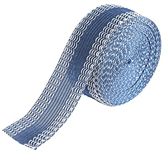 1 Rolle Pant Pants Edge Shorten Adhesive Iron On Sewing Tape Stoff Schmelzband Foot Presser für Anzug Hosen Jeans Kleidung Röcke, Blau
