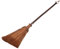 Floor Broom Kids Handmade Cleaning Broom Sweeping Brush Palm Fiber Broom Natural Whisk Sweeping Broom Dusting for Car Bed Draft Garden Furniture 59-15CM Corn Broom