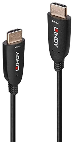 LINDY 10m Fibre Optic Hybrid HDMI 8K60 Cable